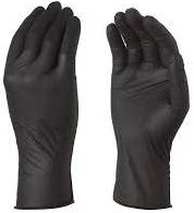 Gants nitrile noir
