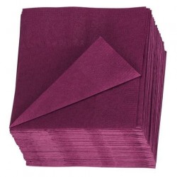 Serviette Bordeaux 40x40 -2-plis